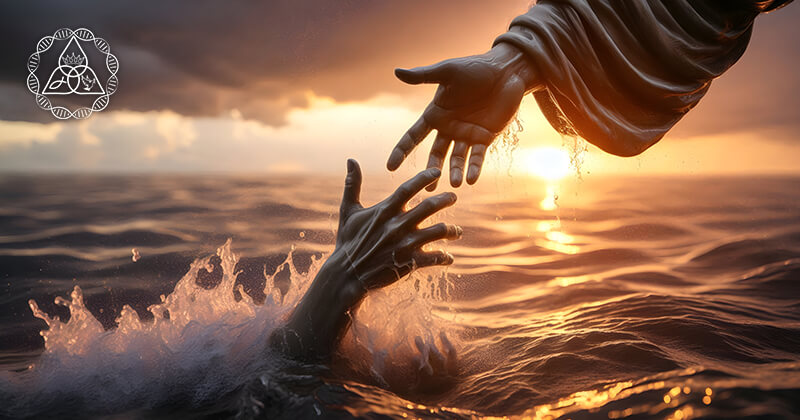 la poderosa mano de Dios