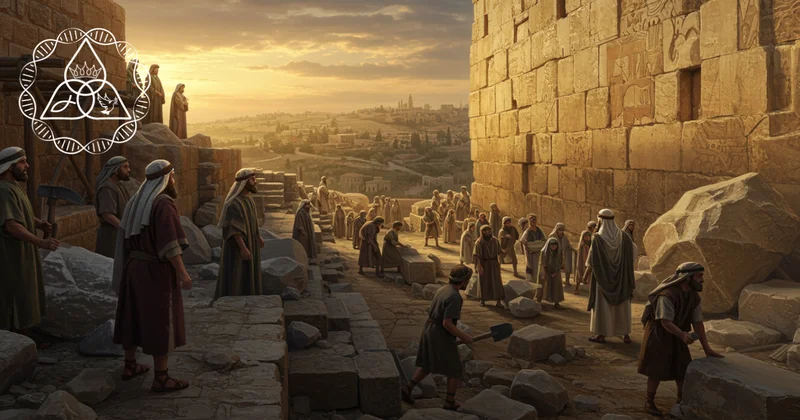 Reconstrucción del muro de Jerusalén